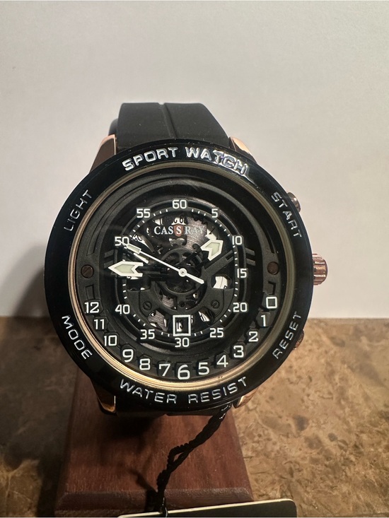 Cass Ray Other - Cass Ray Men's Sport Skeleton Watch